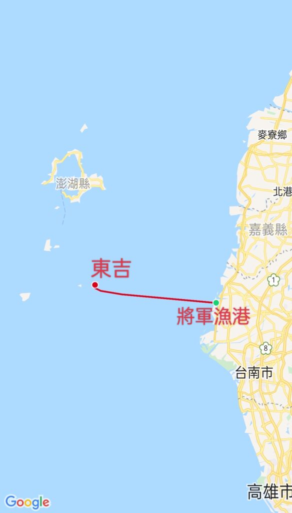 東吉-將軍漁港航線